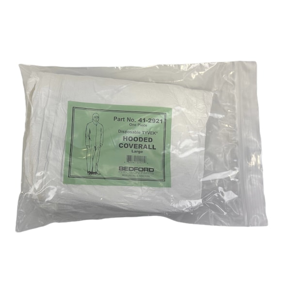 Bedford Precision Tyvek Hooded Coverall - Large
